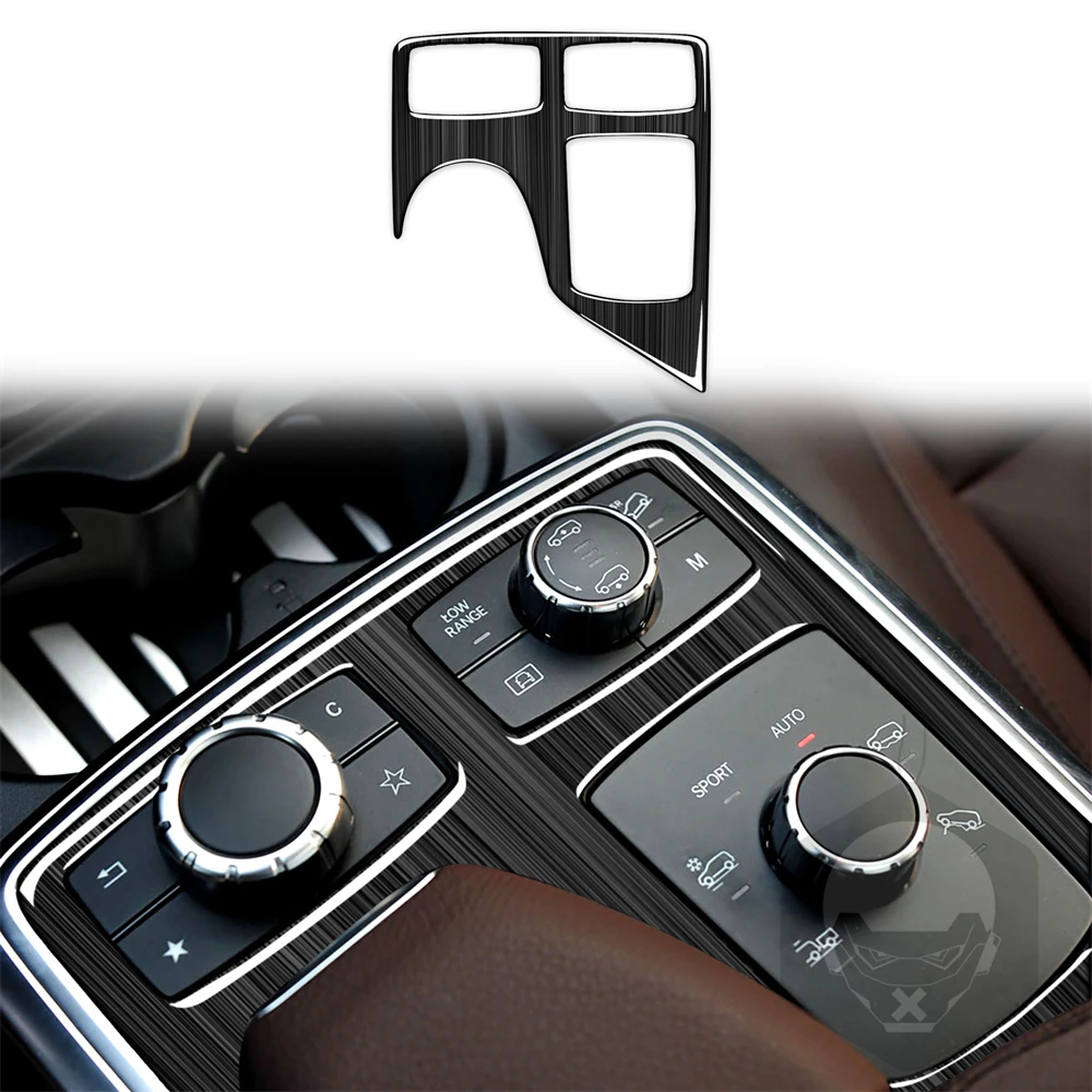 

​For Mercedes Benz GLE GLS M Class W166 X166 W164 Car Central Armrest Multimedia Panel Cover Trim Accessories