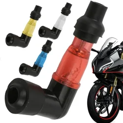 Motorcycle Flash Spark Plug Cap Universall Motorcycle Ignition Spark Plug Cap 90Degree Flashing Spark Plug Cap for Motocross