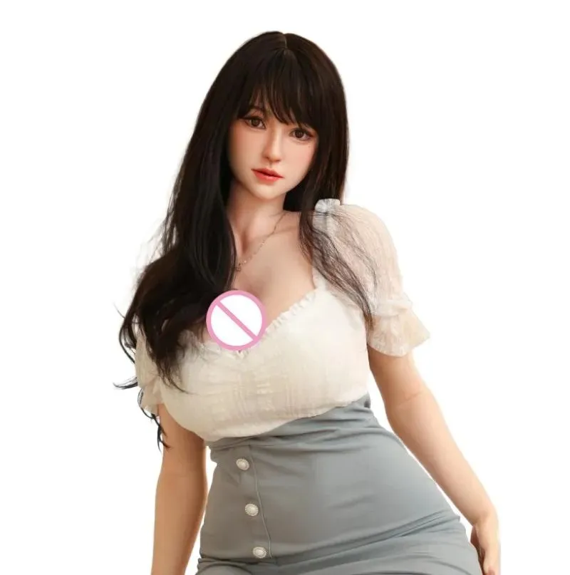 Jiunian Silicone Adult Doll Sexy Curved 3-hole large chest Silicone Body High Simulated Human Form Detachable Component Design