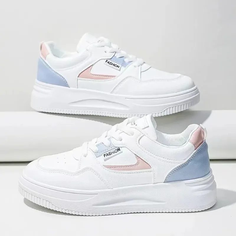 Women's Sneakers Trend Designer Casual Shoes 2024New Comfortable Platform Running Shoes Versatile Flat Small White Shoe Big size