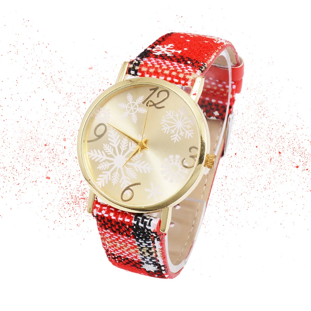 Orologio con ciondolo natalizio Orologi al quarzo da festa da donna Novità alla moda con elementi per le vacanze