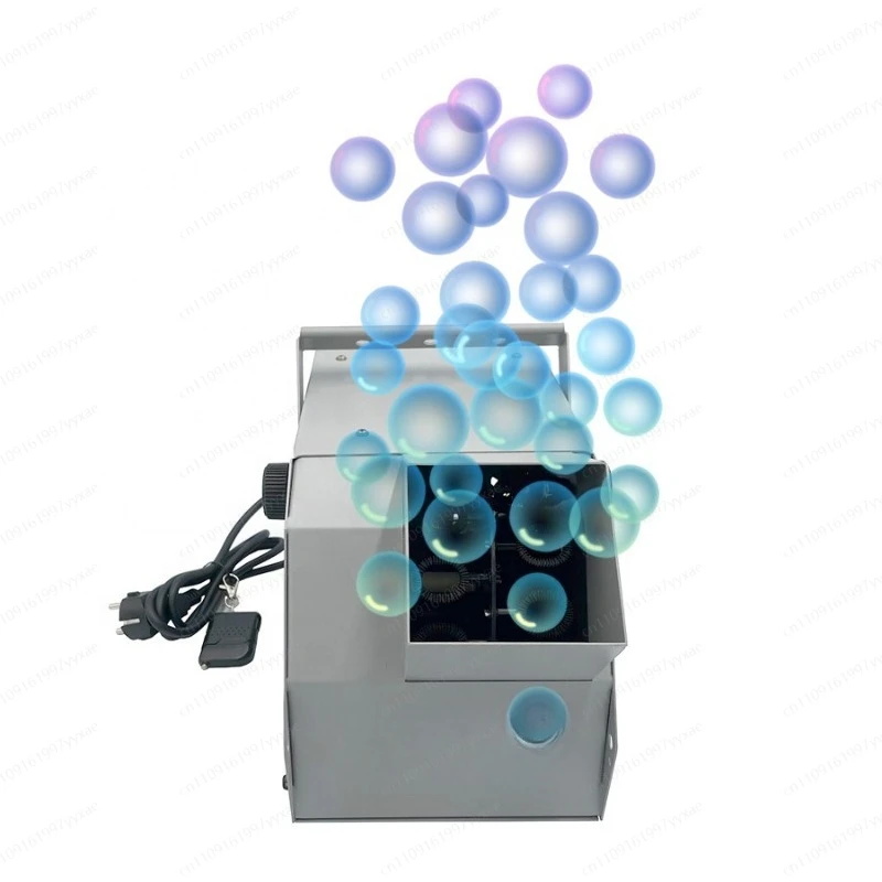 

Маленькая барабанная машина для создания пузырей, с функцией дистанционного управления, для вечеринок и сценических выступлений, создающая особые сценические эффекты.