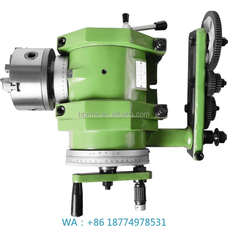 F1180A-250A Universal Dividing Head for Milling Machine CNC Factory Wholesale Made in China