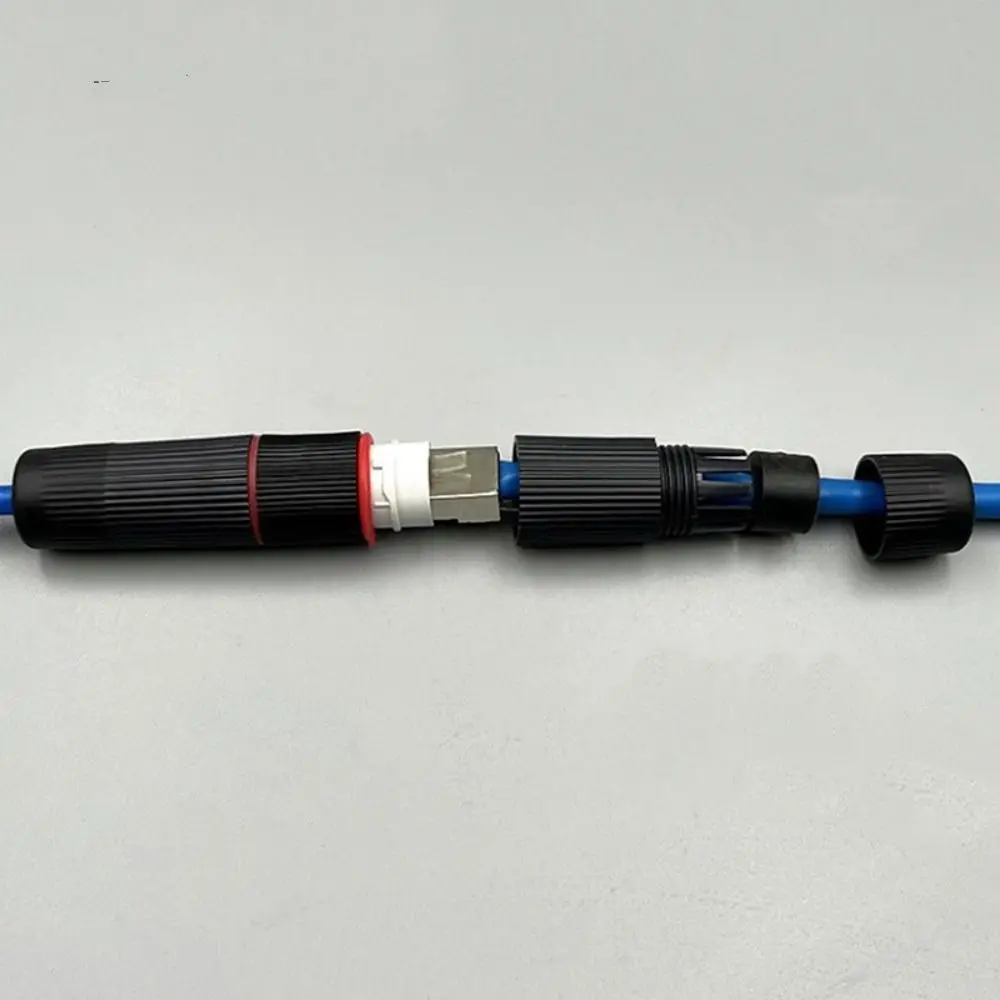 1Pcs Straight-through RJ45 Docking Connector Double Head Broadband Ethernet Network Network Cable Extender Cat5/5E/6/6A