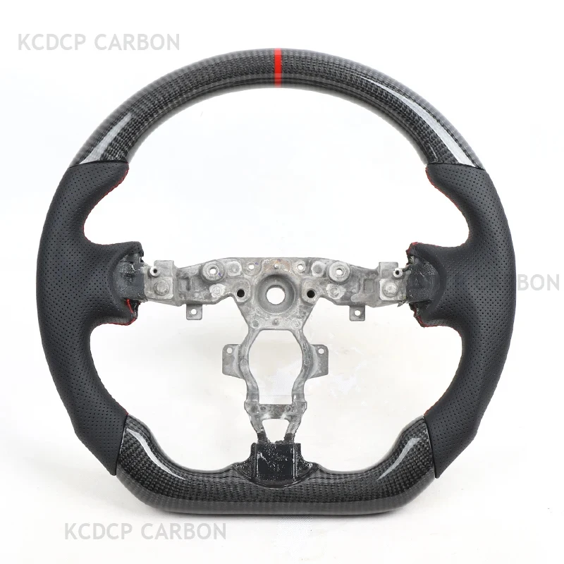 

For Infiniti FX35 ESQ FX37 QX70 Nissan 370Z Carbon Fiber Steering Wheel 2009 2010 2011 2012 2013