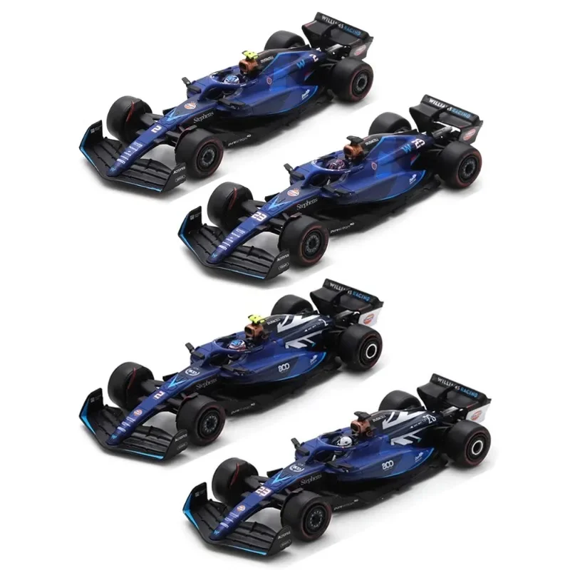 Spark 1/64 Williams FW45 F1 British Grand Prix diecast alloy model, children\'s collection toys, holiday gifts for children.