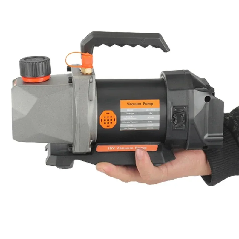 

【Best-selling】18V Wireless Vacuum Pump Portable Lithium Battery Air Conditioning Refrigerant Charging Pump