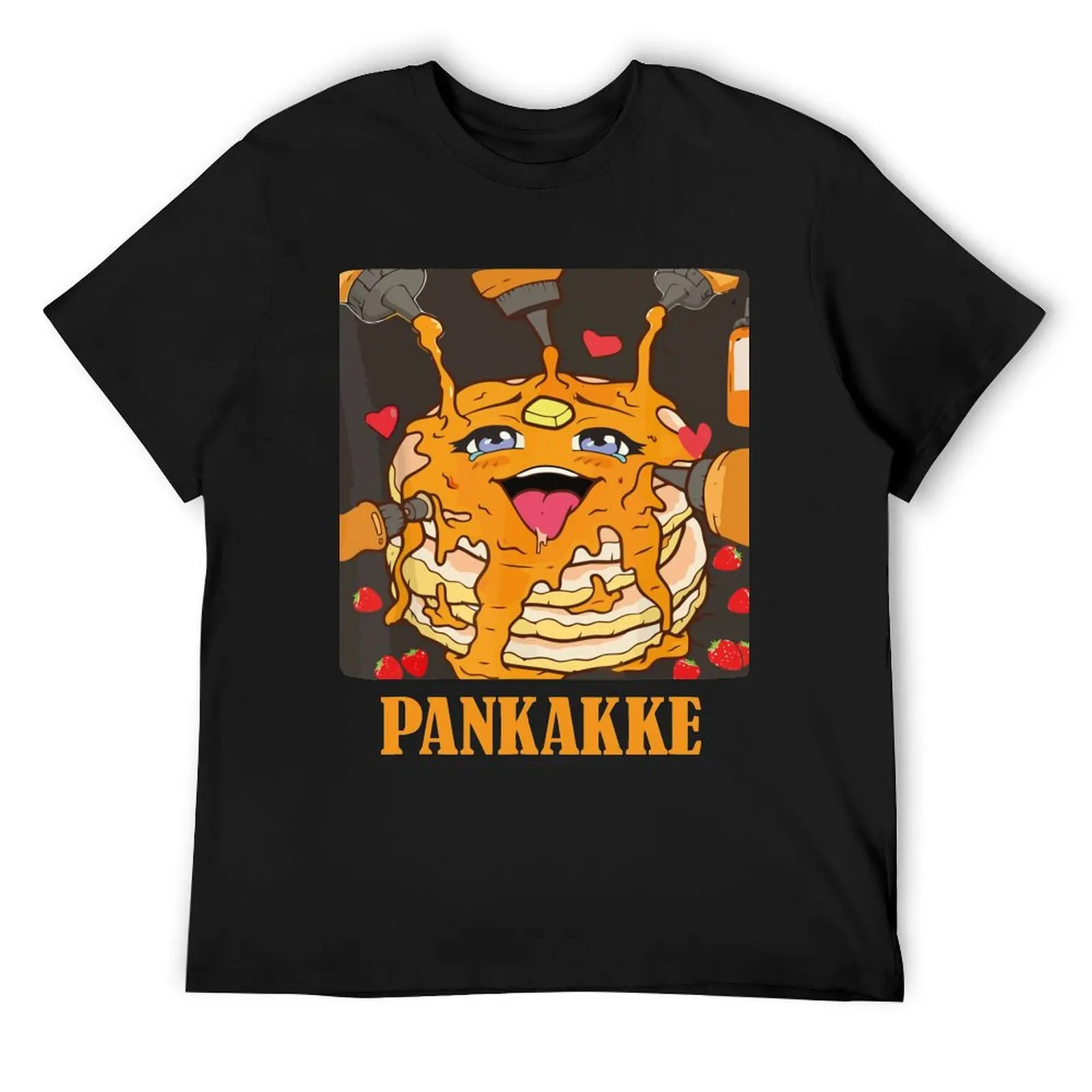 Funny Naughty Foodie Pun Pankakke Sarcastic T-Shirt customizeds sublime man t shirt plain black t shirts men