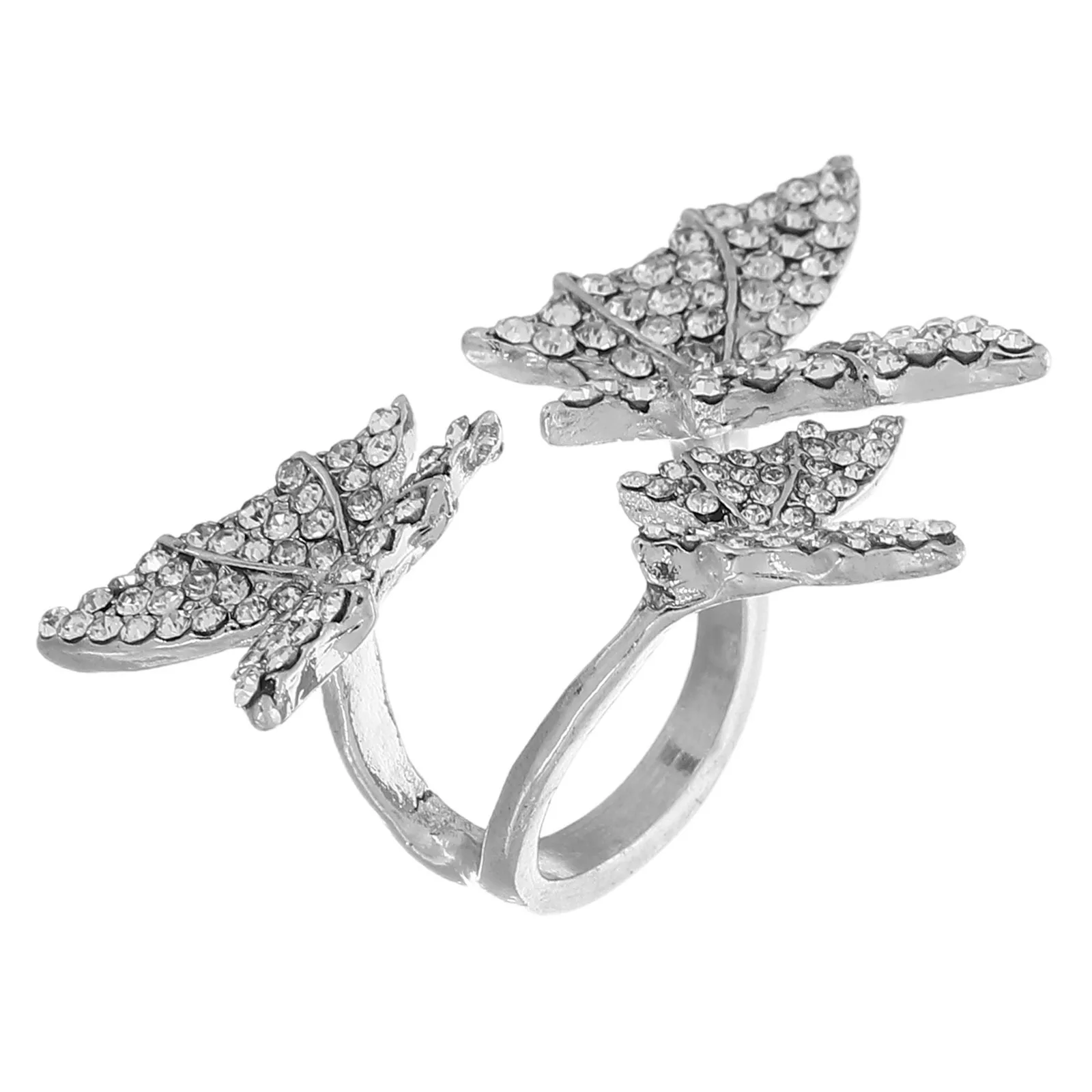 

Butterfly Adjustable Open Ring for Women Minimalist Index Finger Fashion Adjustable Wedding Engagement Anniversary Jewelry
