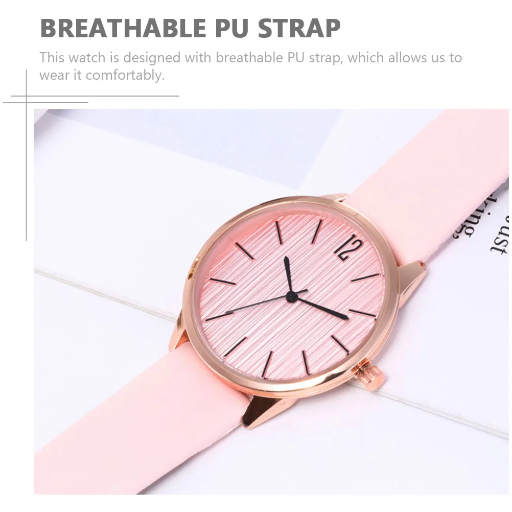 

Ladies Quartz Watches Wrist Personality Pink Stainless Steel Casual for Women Women's