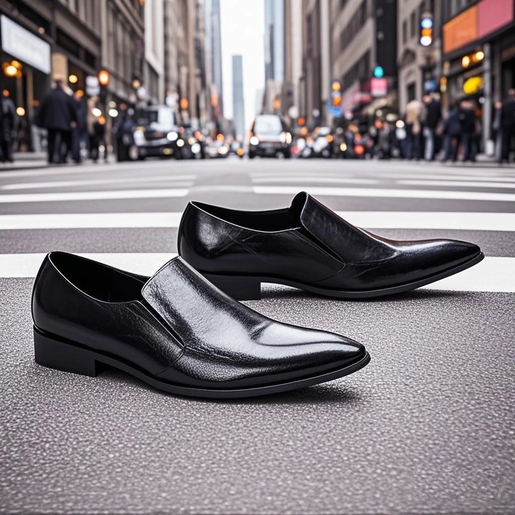 Zapatos Oxford de cuero brillante para hombres, zapatos de vestir de oficina, zapatos de boda de lujo, nuevo patrón, Verano