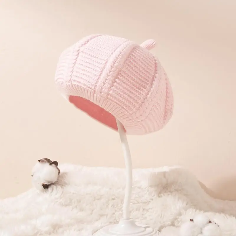 D5QA Детские шапки Береты для девочек для дома, школы, путешествий, дня рождения, Рождества, дышащие
