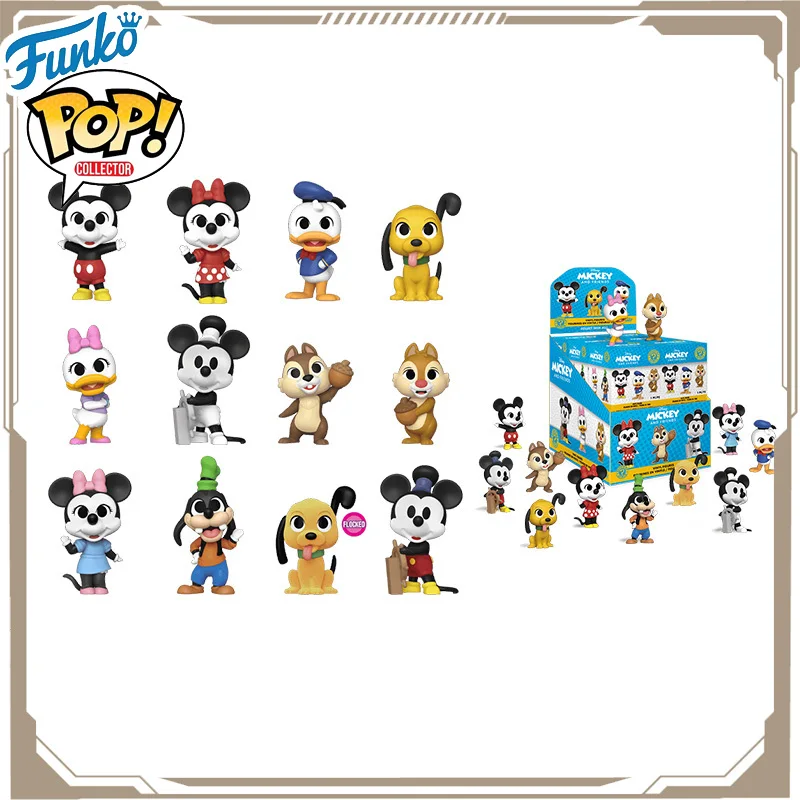 

Funko POP оригинальная мини-фигурка с Микки Маусом и Микки Дональдом Даком Bruto, игрушки для мальчиков и девочек, детский подарок, коллекционная
