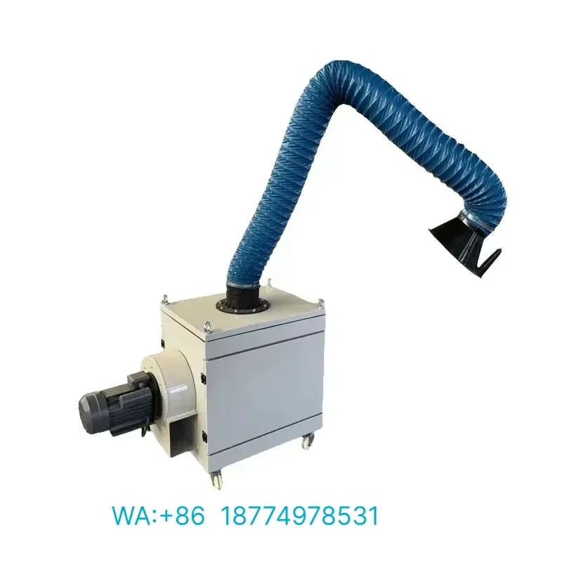 Wholesale 5HP Portable Welding Fume Purifier 99.9% Efficiency Durable Arms New Technology Dust Collector for Industrial Use