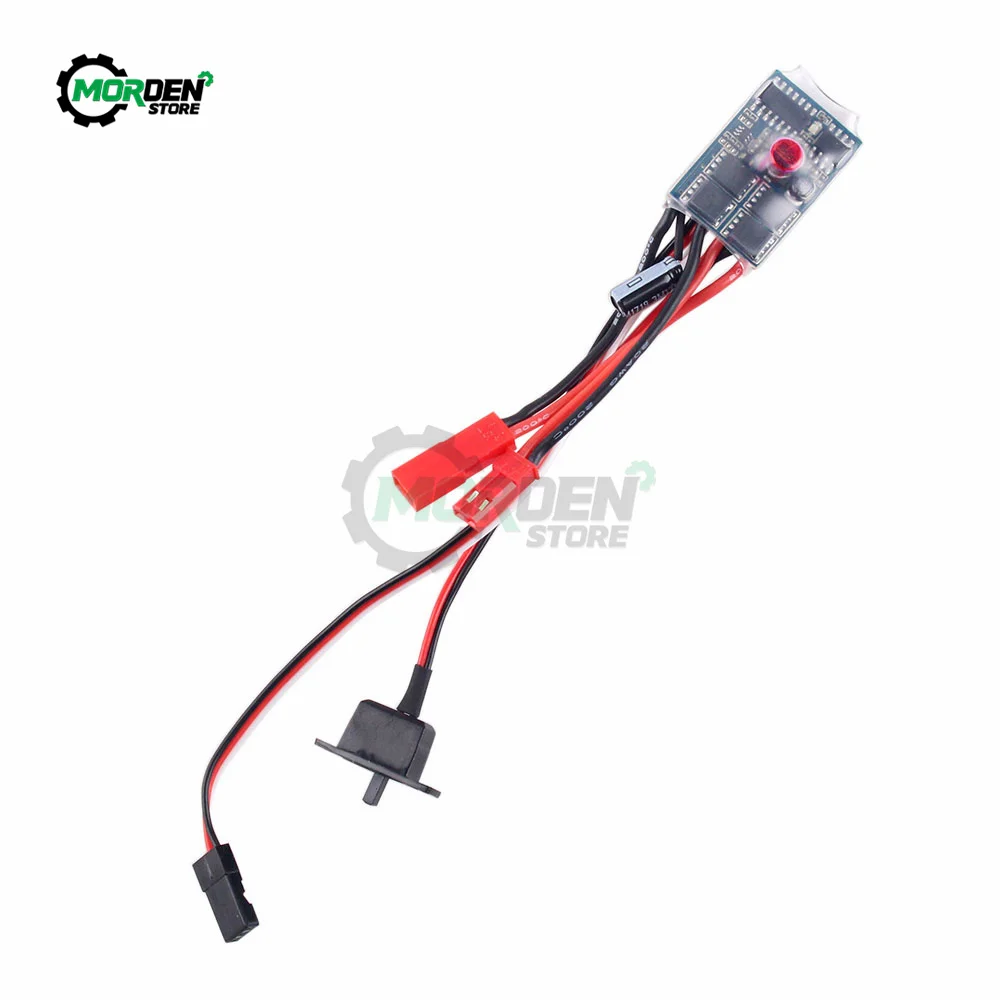 10A 4.8V-8.4V / Bidirectional Brush Electric Regulator With Brake Motor Controller Board Speed Controller Driver Power Supply