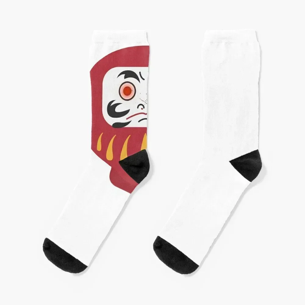 

Japanese Daruma Doll Socks Toe sports winter retro cool Socks Female Men's