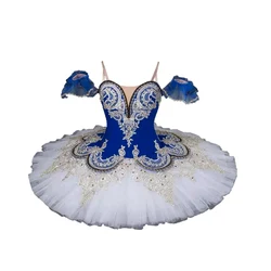 Adults Ballet Performa Blue Ballet Dress For Girls Swan Lake Dance Professional Ballet Tutus Girls Women