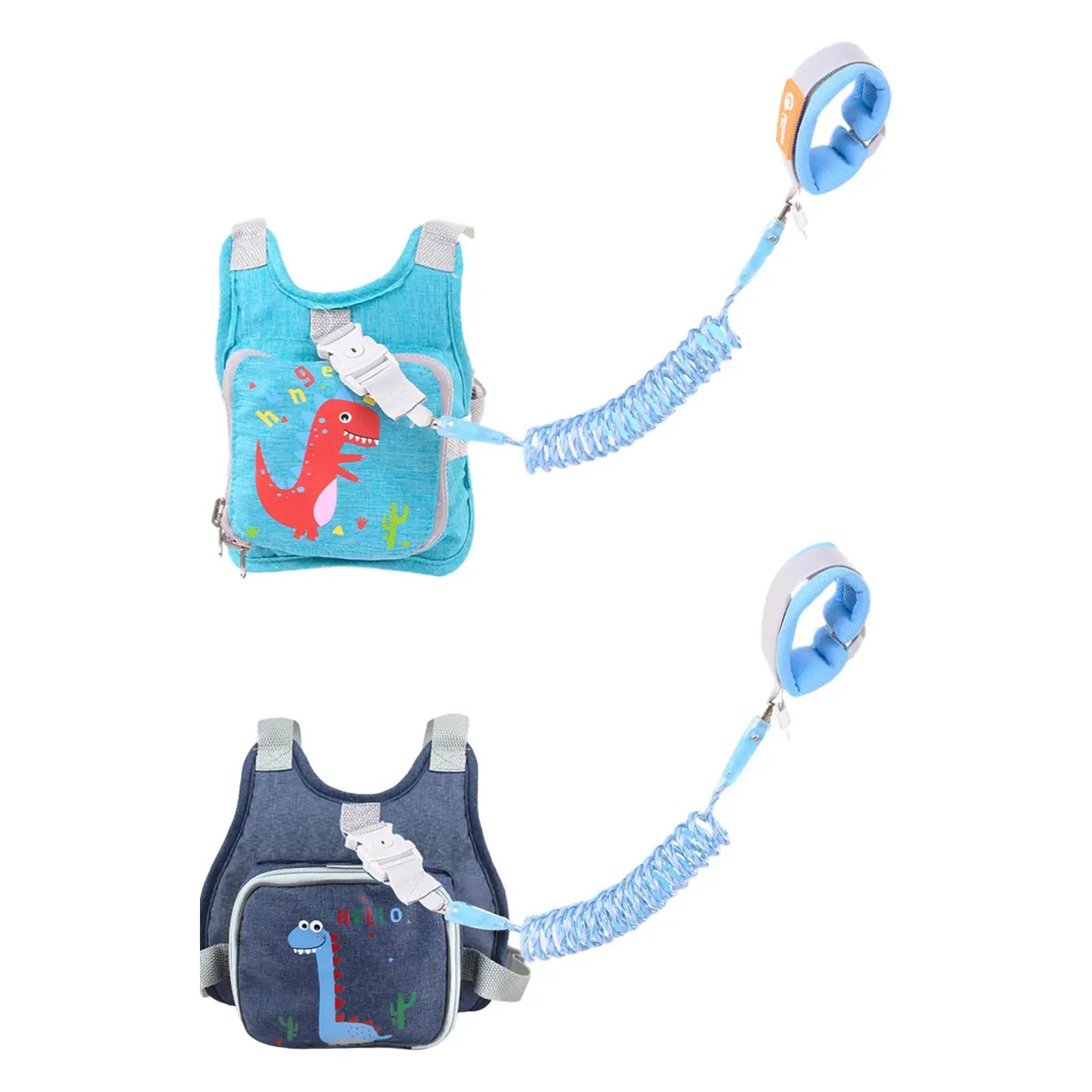 Anti Lost Wrist Link Soft Toddlers Harness Leash for Outdoor Walking Babies