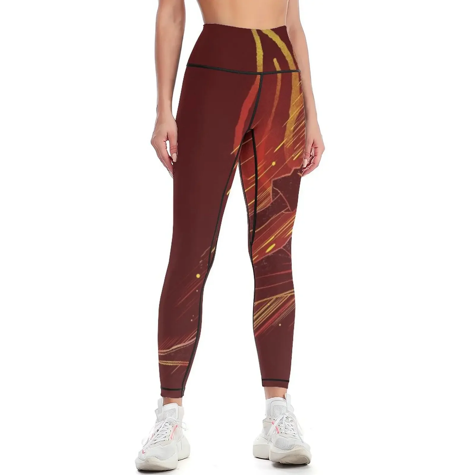 the fire bender Leggings Jogger pants Women's sports pants harem pants gym womans Womens Leggings