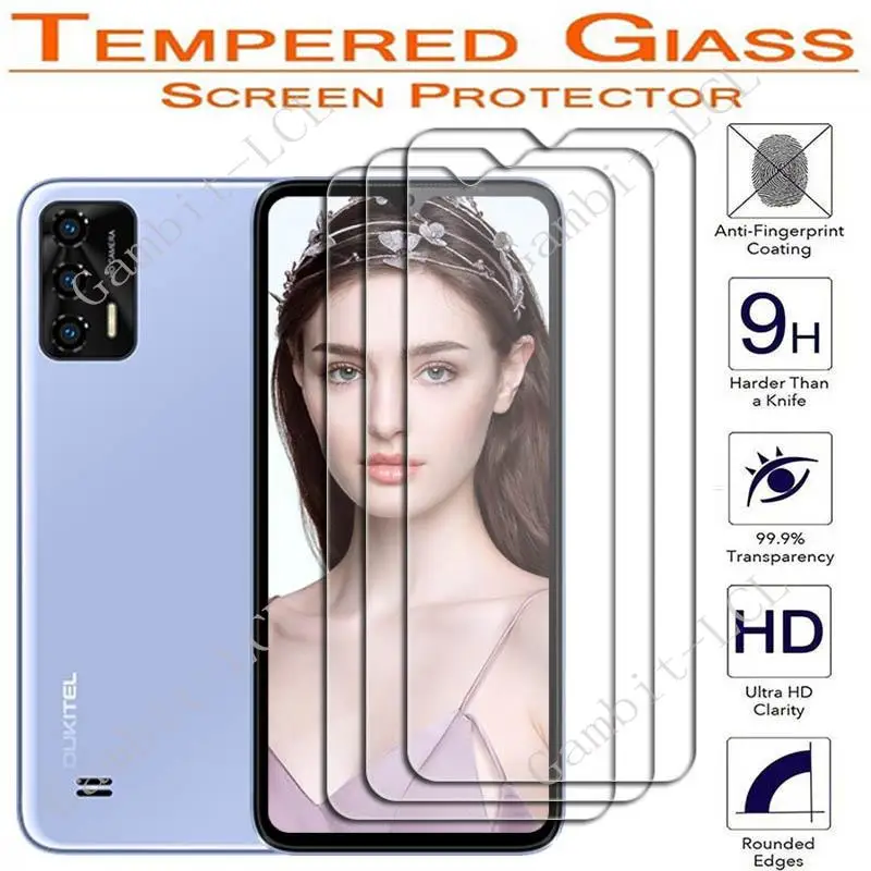 For Oukitel C15 C16 C17 C18 Pro C19 C21 C22 C31 C32 C33 WP28 WP26 WP23 WP22 WP21 Screen Protector Tempered Glass Film Cover