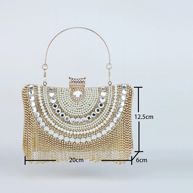 New ladies temperament dress Clutch Bag Glitter Dinner Bag Banquet bag Senior formal fashion elegant party