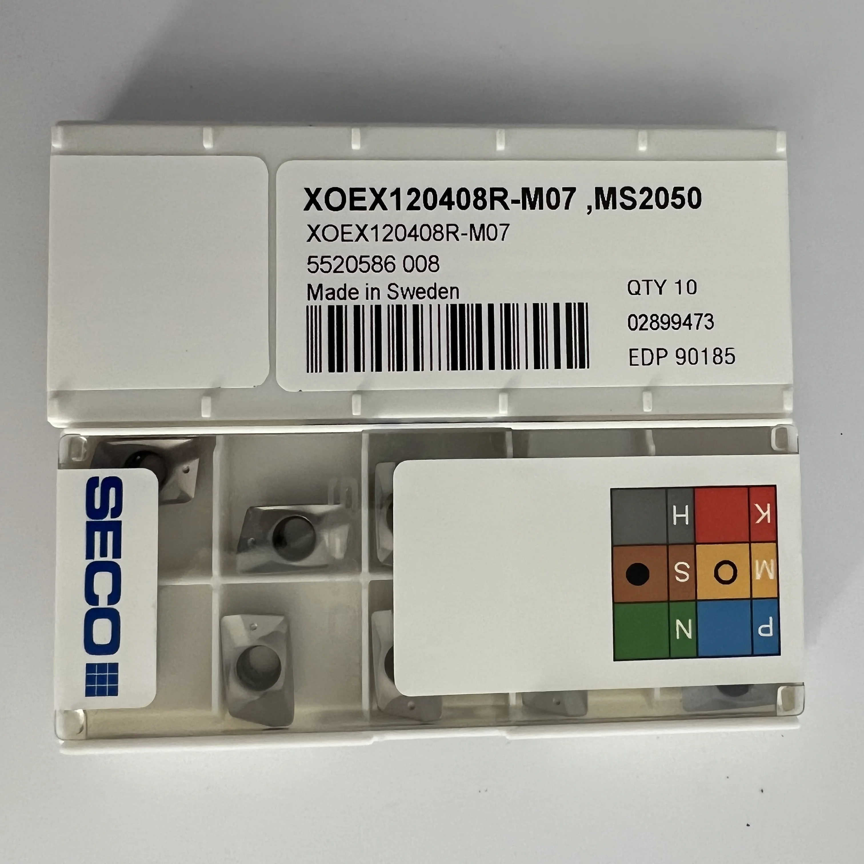 

XOEX120408R-M07 MS2050 Original CNC blade