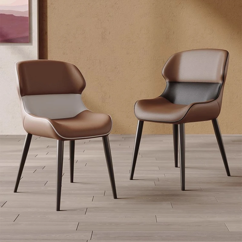 

Nordic Lounge Dining Chairs Living Room Accent Relaxing Modern Single Person Interior Design Sedia Da Pranzo Kitchen Furnitures