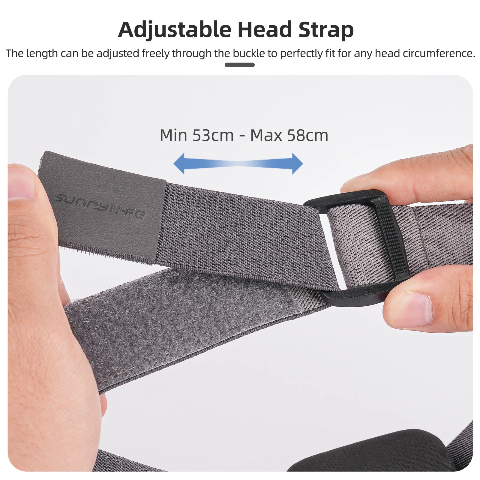 Rotatable Adjustable Headband for DJI Osmo Nano Vertical/Horizontal Elastic Retention Strap Accessory
