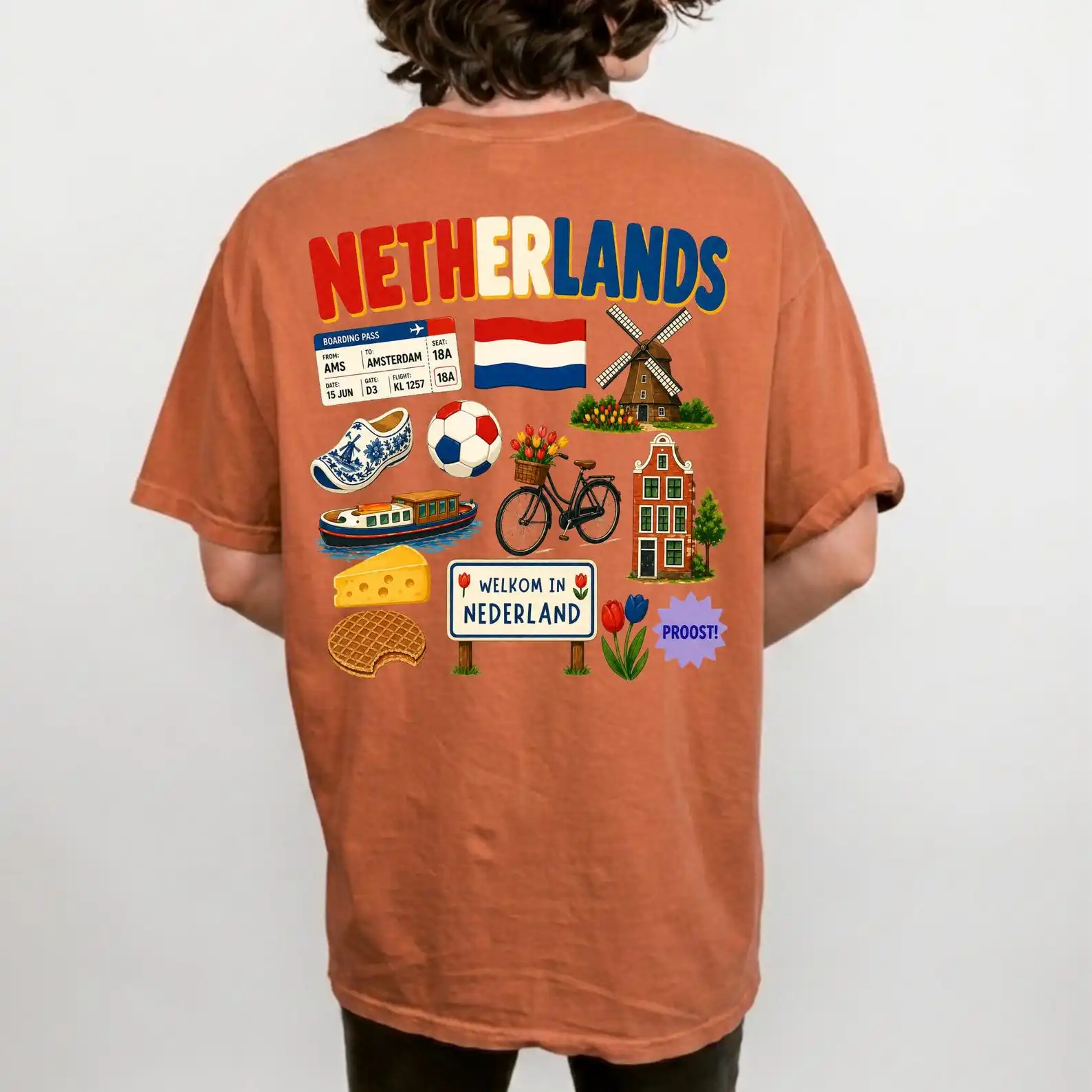 Netherlands Football 2026 Shirt, Dutch Holland Football Tournament Tee, Holland Travel Shirt