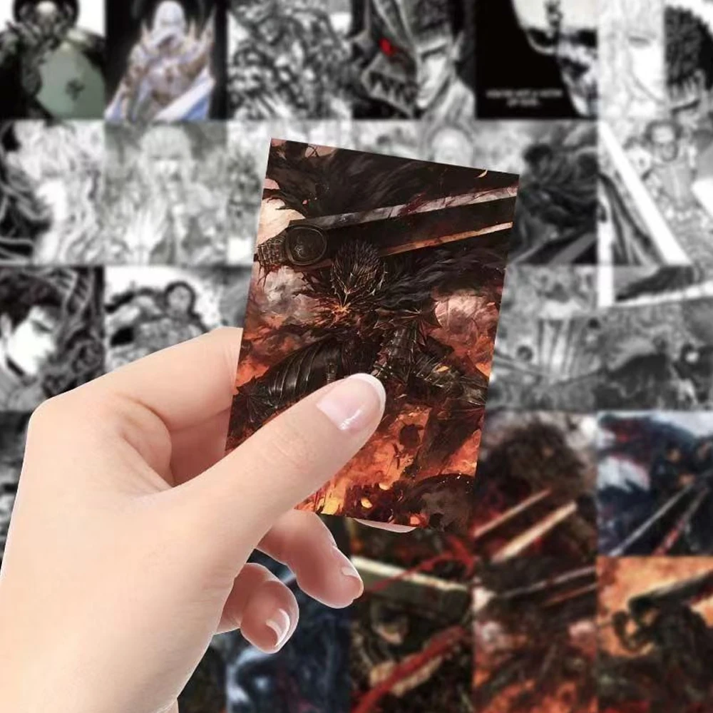10/30/59pcs Berserk Anime Stickers Cool Guts Cartoon Sticker Laptop Luggage Suitcase Motorcycle Phone Waterproof Griffith Decals view 3