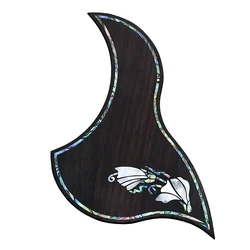 1PC Professional Folk Acoustic Guitar Pickguard Top Quality Self-adhesive Pick Guard Sticker for Guitar Accessories Rosewood