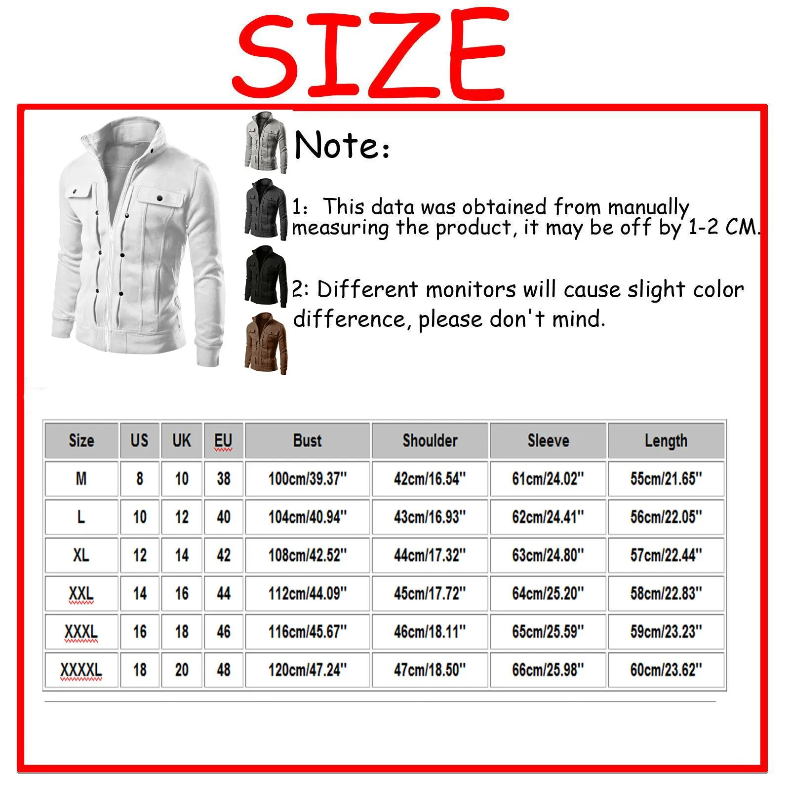 Men\'s Button Work Jacket Men\'s Multi Pocket Stand Collar Casual Mountain Jacket Big Jackets Wool Jacket Coat Kindling Jacket