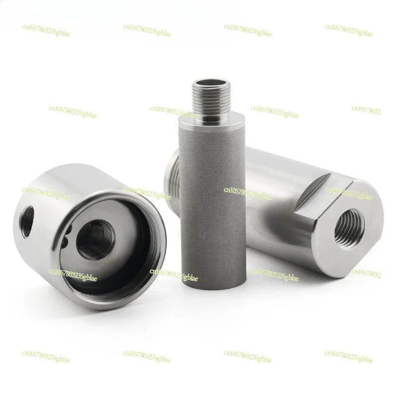 Manufacturer 316L Stainless Steel Filter NPT1/4 Interface Gas High Efficiency High Purity Separation Nano Gas Filter