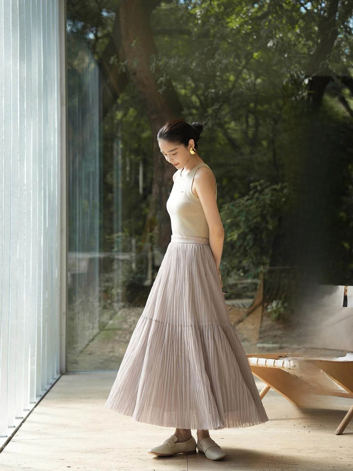 

Оригинальная женская юбка Elwing большого размера с шестиугольной сеткой высокой плотности, романтичная, легкая, многослойная, плиссированная, А-силуэт