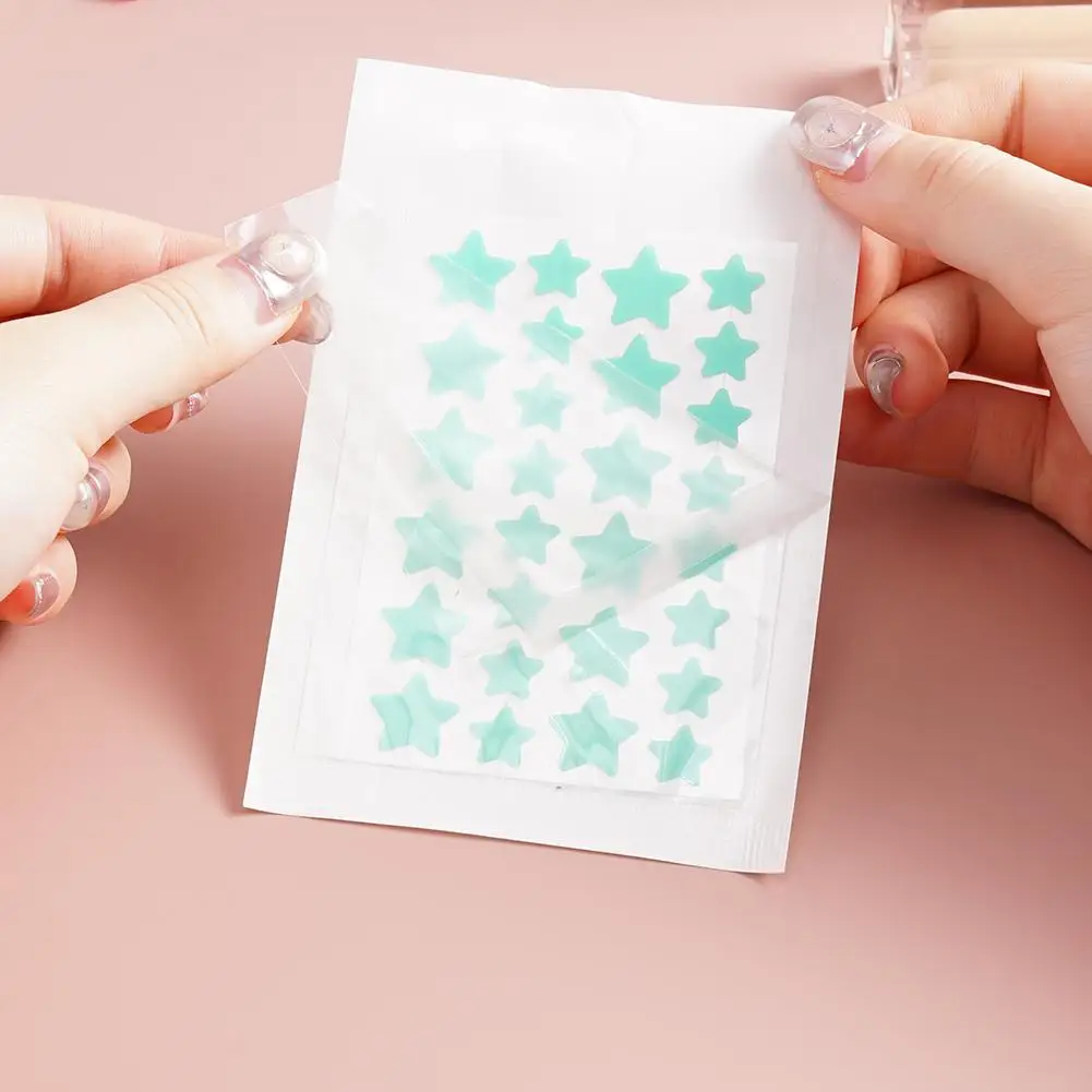 28-40pcs Anti-ance Patch Acne Pimple Removal Sticker Breathable Soothing Waterproof Antibacterial Facial Care Products