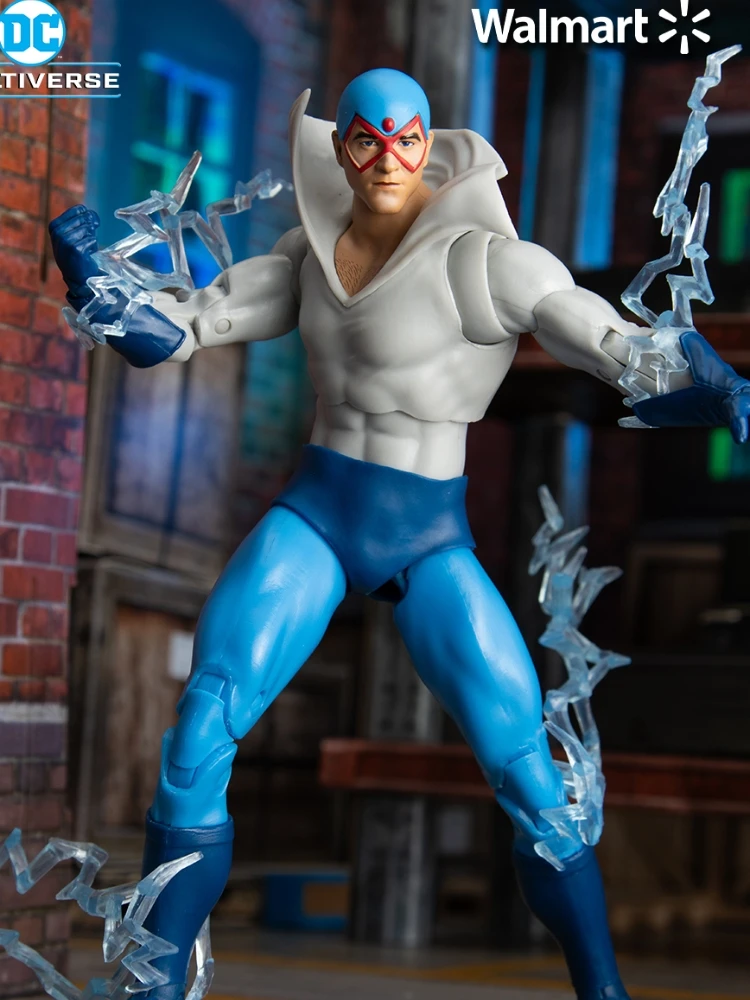 Max Mercury Action Figure Quicksilver Figure 18cm Dc Multiverse 1:10 Scale Original Collection Doll Model Toy Gift