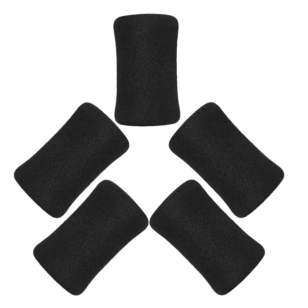 

5 Pcs Foam Cover 22mm Inner 135mm Length 75mm Outer Sponge Pad for Gym Exercise Leg Extension Machine Ab Training Accessory
