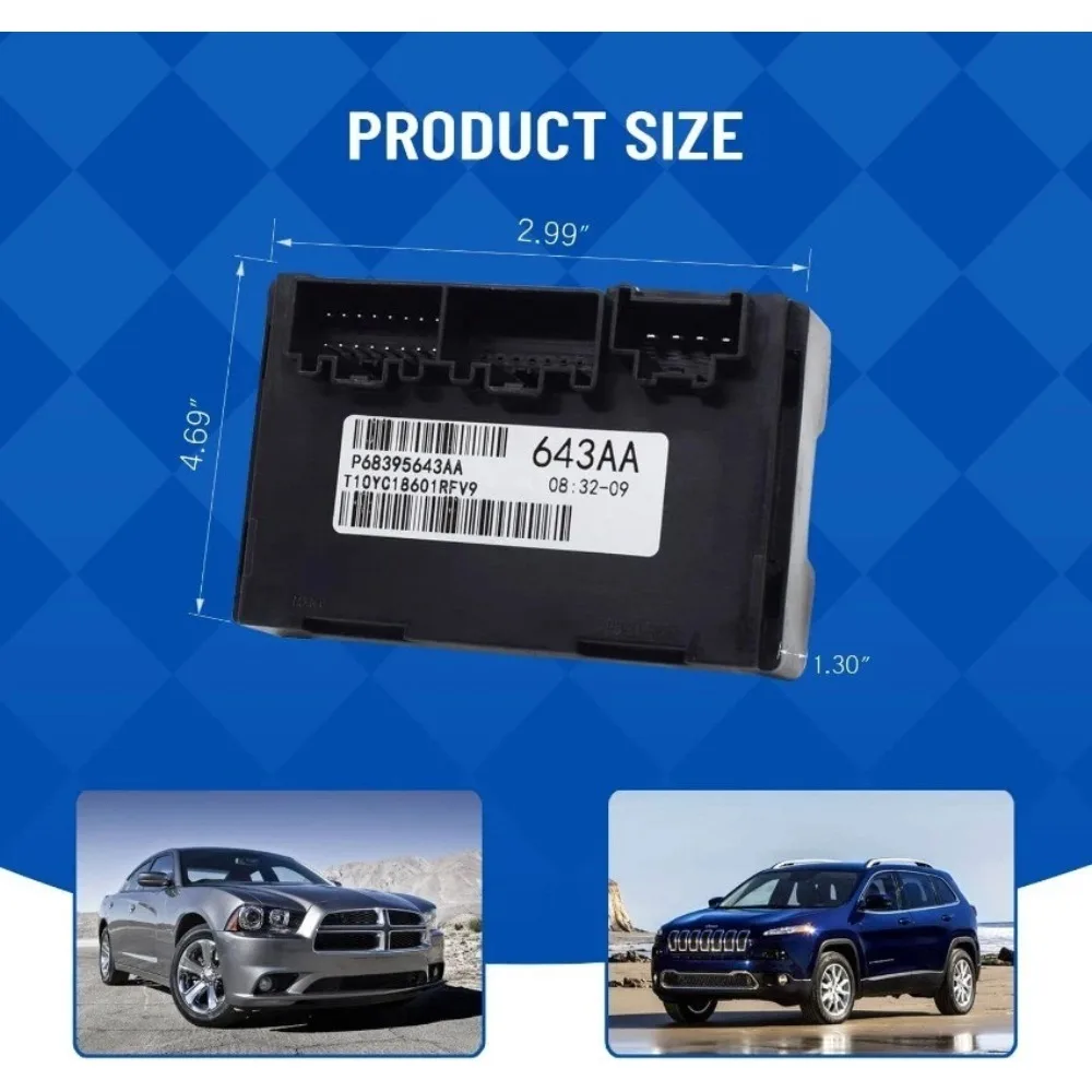 

68395643AA 56029423AI 56029423AK для Jeep Grand Cherokee 2011-2013, модуль управления раздаточной коробкой Dodge Durango 2011-2013