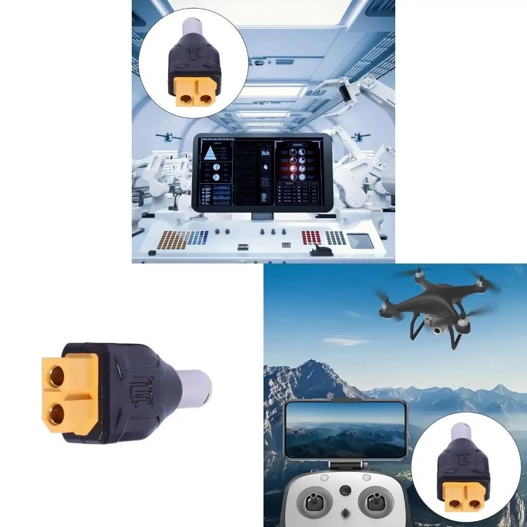 

F42D Легкий переходник с XT60 на 7909 для улучшения соединения при любительском и профессиональном использовании Преобразователь