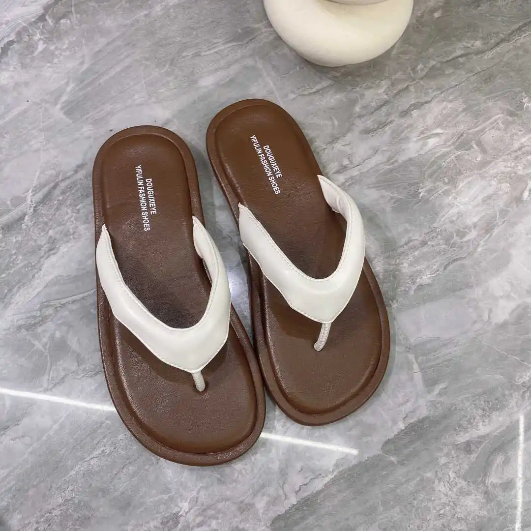 شقة بوت الرومانية Sle ثونغ النعال الصيف عادية Faionable تنوعا Beach oes لينة بوت ملابس خارجية للشابات