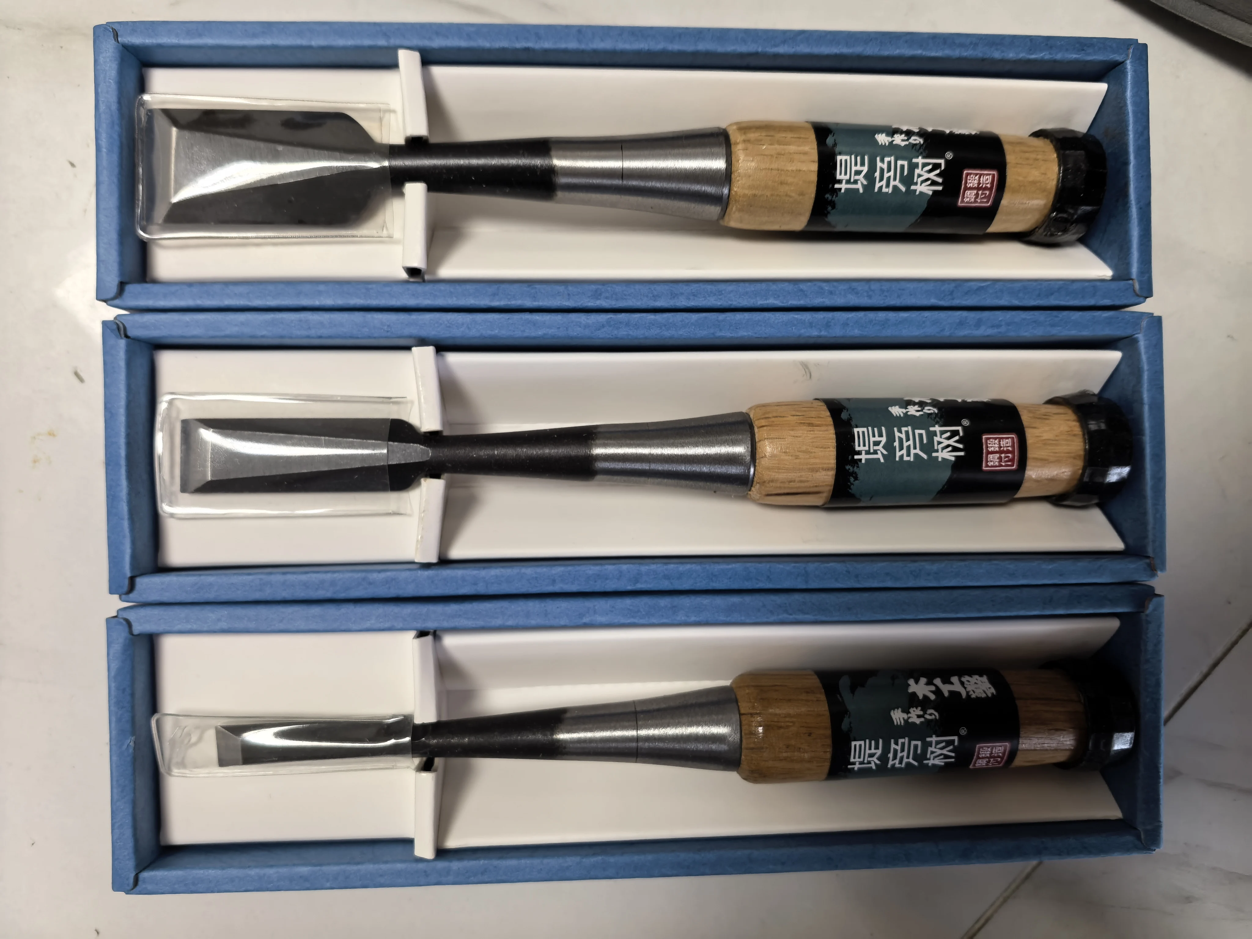 Handmade Woodworking Chisel Trowel Set Customized Forged Steel Overlay Tools