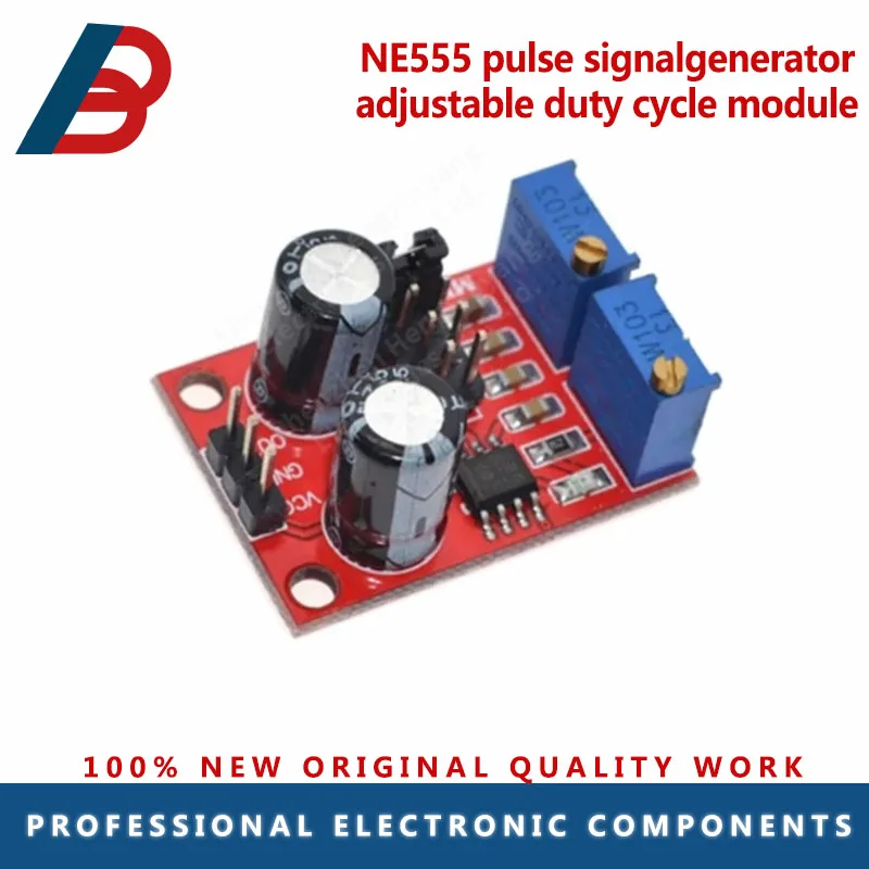 Frequência de pulso NE555 Módulo ajustável do ciclo de dever Quadrado/retangular gerador de sinal de onda