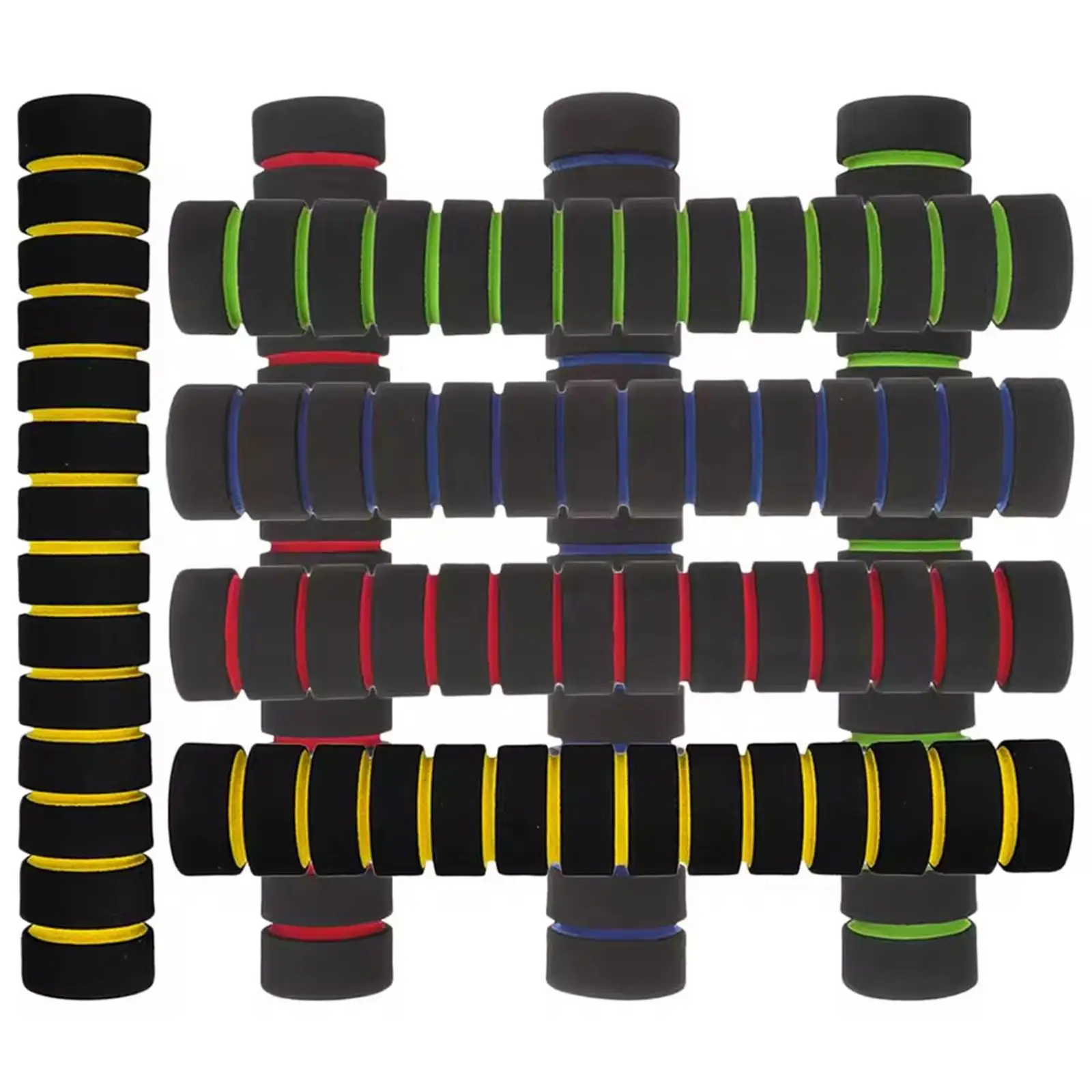 Kayaking Accessories Sponge Paddle Grips Comfortable Anti Slip Protective Sleeves for Take Apart Paddle Handles