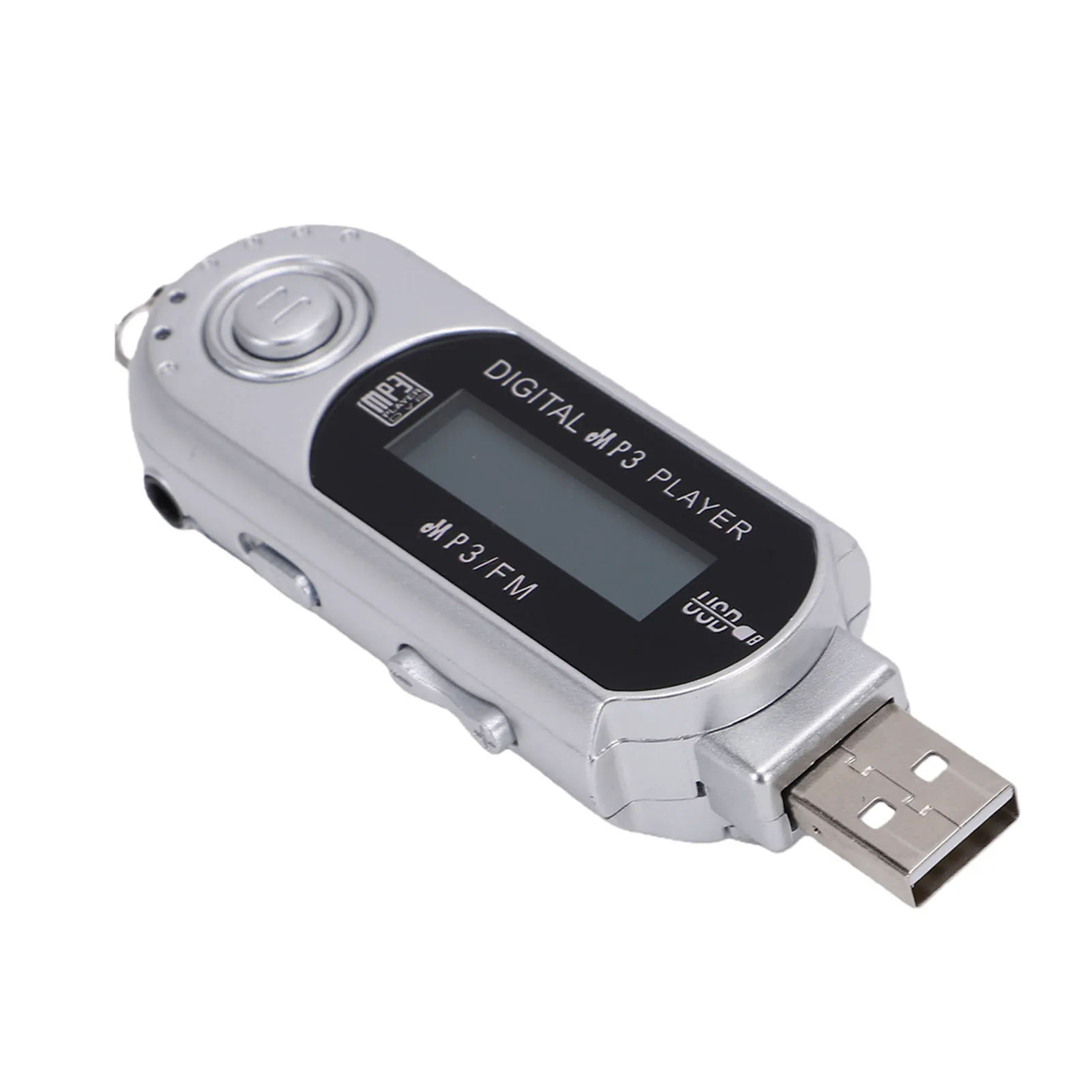 USB 2.0 MP3 Player with LCD Display Portable Retro Digital Music Player Supports MP3 WMA Formats for Home Outdoor