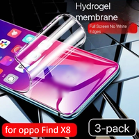 3PCS High-definition Screen Hydrogel Film for OPPO Find X8 Ultra X7 Ultra X8s+ X6 X5 Lite X3 X8 Pro Neo Full Coverage Soft Film