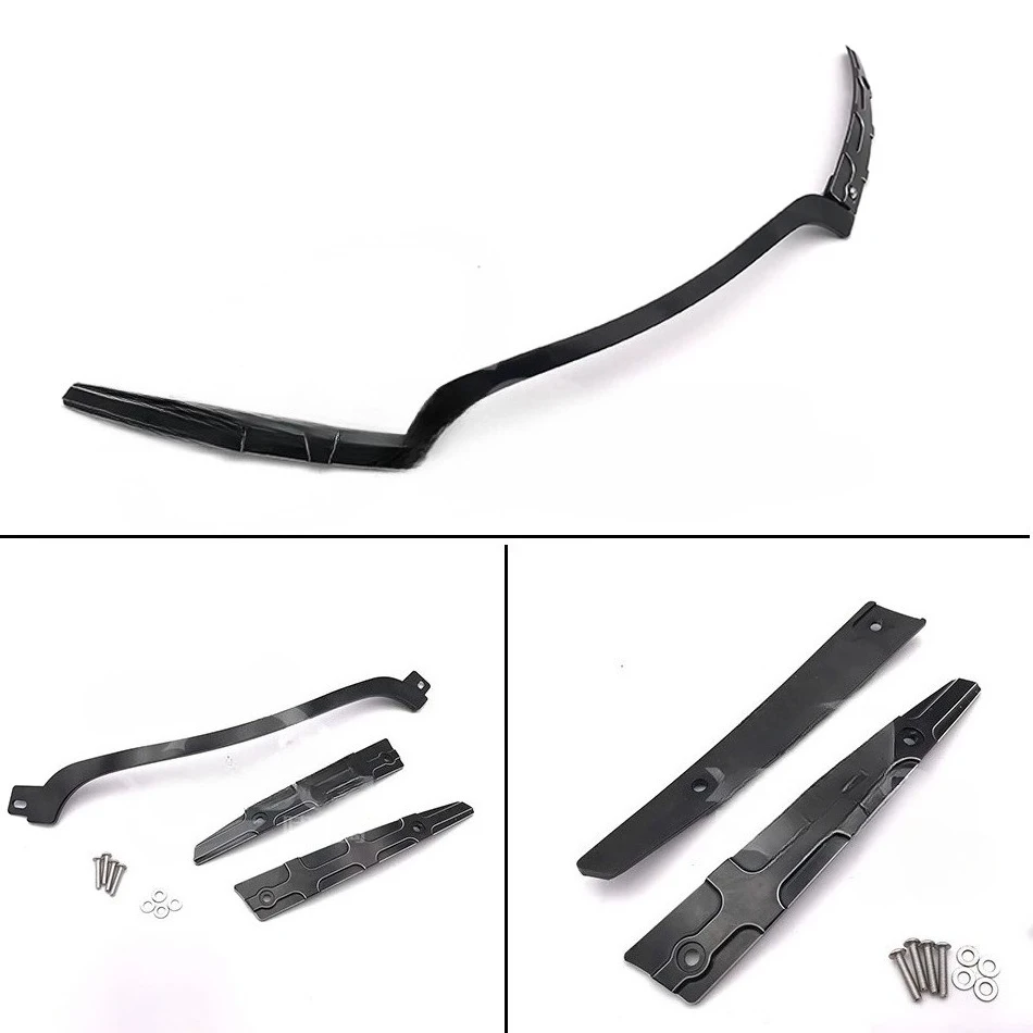 Motorcycle For Harley Touring Road Glide 2015 2016 2017 CNC Parts Center Split Windshield w/ Side Trim Fit Decorative Strip