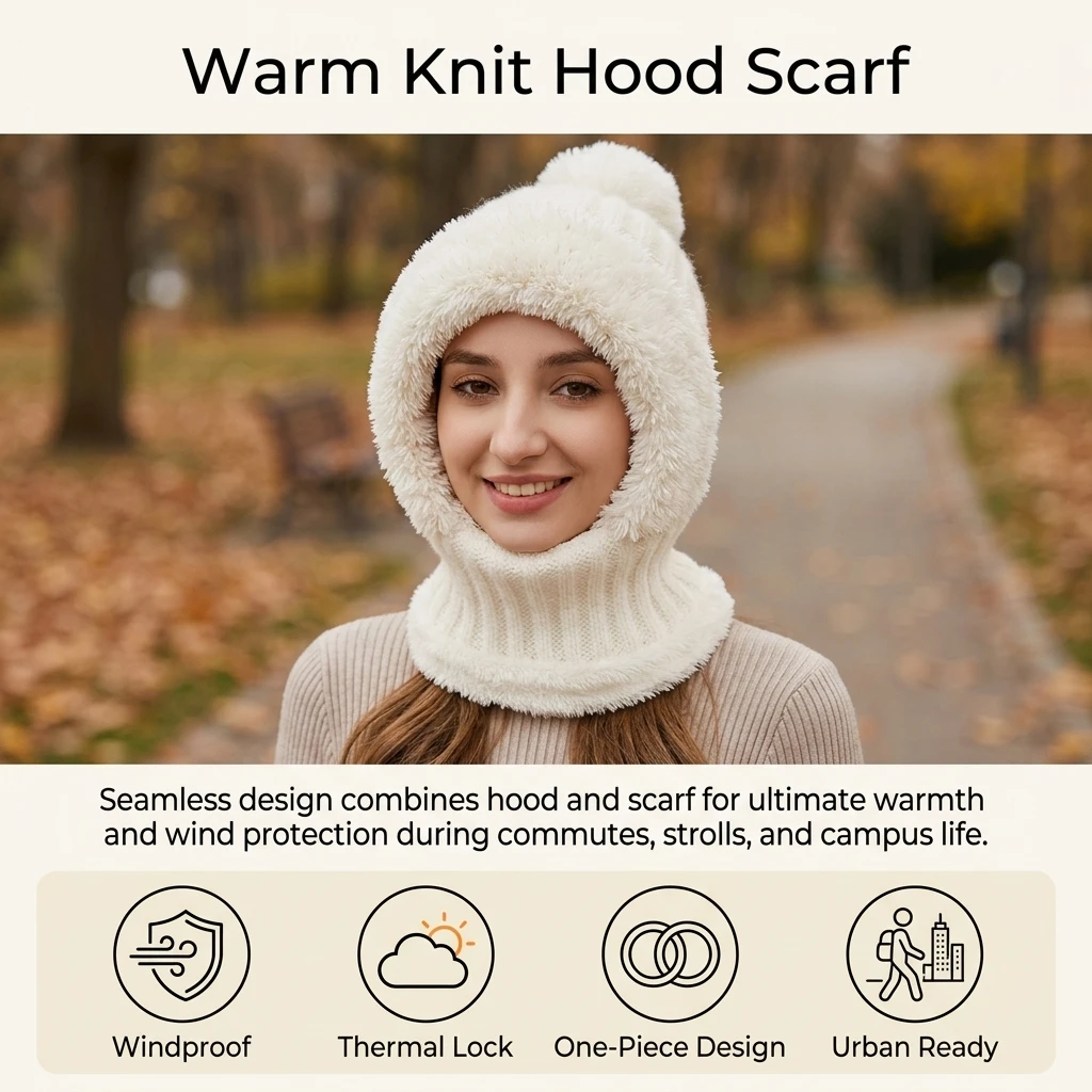 Beanie Hat Fleece Lined Integr - Cycling Commute Essentials recension och pris