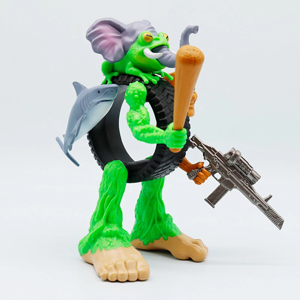 Italian Brainrot AI Animals Tung Tung Tung Sahur Figure Tralalelo Tralala Figurine Doll Toy Desk Decoration Model Ornament Gift