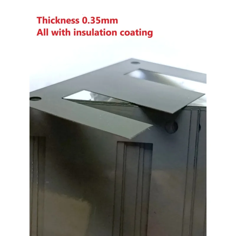 New EI114  Z11 iron core, silicon steel sheet transformer iron core 0.35 thick tongue width 38cm annealing sheet 1pcs