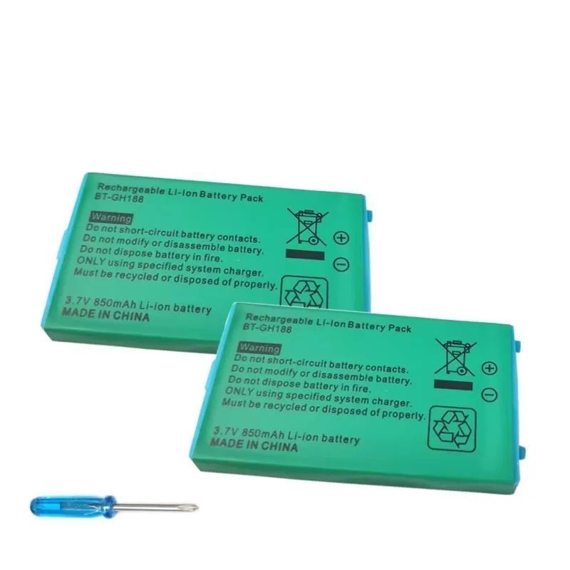 

PURFIELD 3,7 В 850 мАч оригинальный литий-ионный аккумулятор с отверткой Game Boy Advance для Nintendo GBA SP 896C